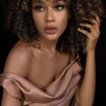 Ariel D. King Instagram - @tinamitartistry ✨ it’s a good time for some mystery. #portrait #beauty #glow Los Angeles, California