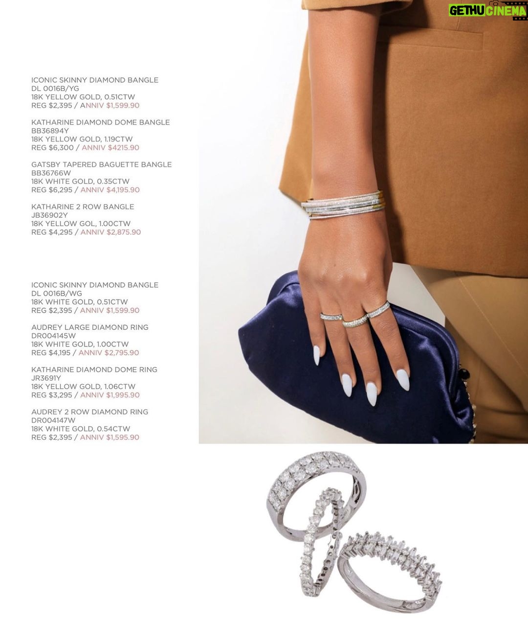 Ariel D. King - 197 Likes - @bonylevy one of my favoritesβ€οΈ
βWe already know the destinationβ.
#bangles #diamonds