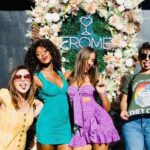 Ariel D. King Instagram - It’s the last one for me😂😂💜 @neftvodkaus 🌸 @firstroundsonme @vivanlosadventures @kindallxox @kat_hiit_that Hollywood hills, California