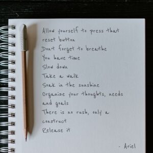 Ariel D. King Instagram - Sometimes you need to slow down to go fast 🌿 

#mentalhealthawareness #selfcare #selflove #motivation #timemanagement