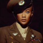 Ariel D. King Instagram - Officially one year since my head shave! Shot by @marines Veteran @michaelpoolphotography styled by juliaperrystyle @runwaytv @runwaymagazine @karllagerfeld makeup done by @nancynicholsonbeauty #marine #runwaymagazine #militaryfashion #happyhalloween Los Angeles, California