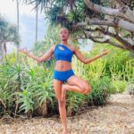 Ariel D. King Instagram - I’ll be over here getting my zen warrior on @shop.zenwarrior #peace #nature #zen #yoga #baldgirl Los Angeles, California
