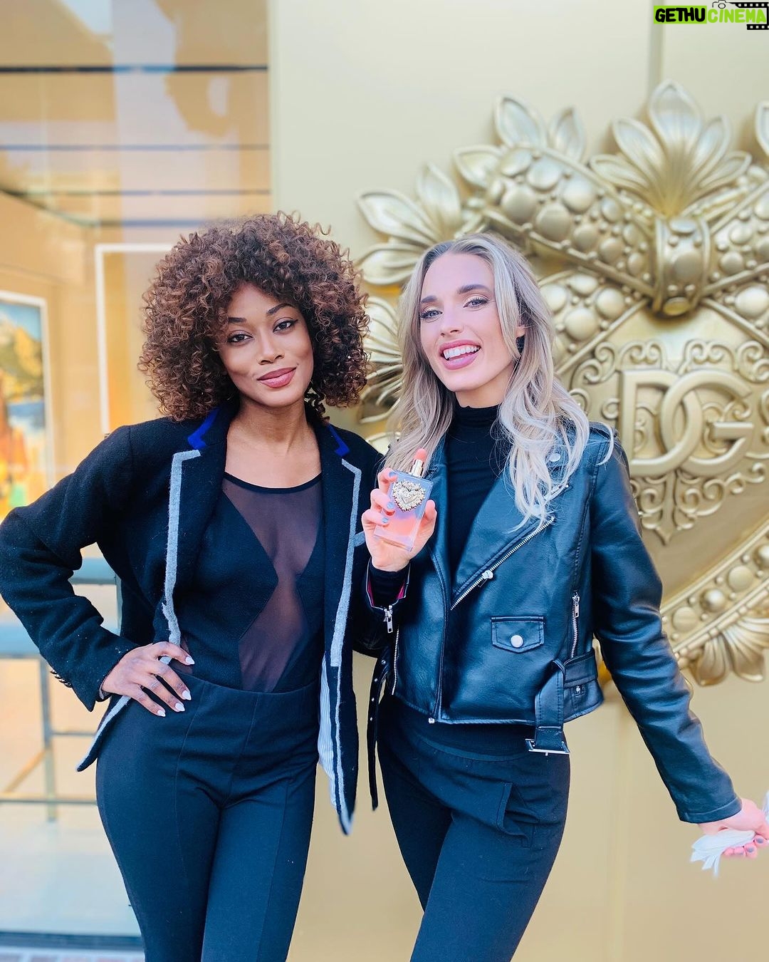 Ariel D. King Instagram - @kyliegail.tv ran into this wonderful human again!! Must be an Angel @dolcegabbana