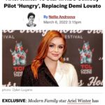 Ariel Winter Instagram - @deadline 🤩I am SO EXCITED to join the ‘Hungry’ fam ❤️ I love this show and everyone involved so I couldn’t be happier or more ready to get to work. Guess you could say I’m hungry 😉 lol. (Cringe) puns aside, I want to say a special thank you to the beyond lovely @jeffgreenbergcd for championing me and giving me the opportunity to be included in something special once again❣️🥰 Thank you Jeff & Allen, the whole Hungry team, @nbc and my team. I’m just filled with gratitude❤️❤️ #nbc #show #hungry #comedy #deadline #gershagency