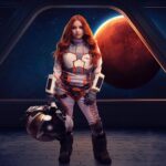 Ariel Winter Instagram - 👩🏻‍🚀🚀 Get ready to take flight! Mission begins this Monday June 5th @ 8/7c on FOX and then on @hulu the following day 👩🏻‍🚀🚀 #StarsOnMars @foxtv @realityclubfox