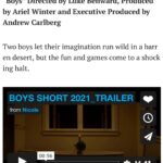 Ariel Winter Instagram - #FYC #ForYourConsideration 🤩 Myself + the entire BOYS team are so honored and grateful for the love + support our short has received, and are so excited to be included in the Film Business Live Action Short Film Oscar Shortlist Predictions for 2022!!!!!!! I am so proud of what we’ve created, and feel so lucky to celebrate these exciting moments with this amazing team❤️ As one of the producers, I’ve seen the short over 100 times and it still affects me just as much EACH TIME which is such a testament to our amazing (first time!!!!!) director @labenward, our insanely talented actors @cameroncrovetti + @augustmaturo, writer @davidmandell, DP @awrusso, editor @codybess and so many others. We are having such an incredible festival run and for it to possibly lead to a spot on the Oscar Shortlist…😍 Grateful + honored + all the things🥰🥰🥰🥰🥰 Link to article in bio❤️ #AaronBenward