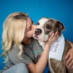 Ariel Winter Instagram - Sweet, ADOPTABLE Ofelia (7years 55lbs) & I will be on @nbccalive @_kimcaldwell tomorrow promoting one of my favorite rescues @wagsandwalks, my favorite breed #pittie and #adoptdontshop !!!! Tune in 11:30am PST to see the most loving girl in the whole world! Thank you @charlienunnphotography for your work with me & Ofelia, and always doing what you can to help deserving pups like her find their forever homes! Swipe to see me smother her with kisses and a video at the end showing just how much of a cozy girl she is🥰 go to wagsandwalks.org to find out more information regarding fostering, donating, ADOPTINGGGG and more❤️ #pitbull #pitbulls #pitbullsofinstagram #adoptdontshop #rescuedog #rescuedogsofinstagram #nbc #dogphotography #news #love #adoptme Wags and Walks