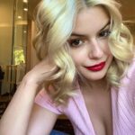 Ariel Winter Instagram – #ad Blondes have more fun😉 + also require more maintenance. The @johnfriedaus Violet Crush Shampoo + Conditioner is my at-home go-to to keep this summertime blonde fresh and bright since I can’t get into the salon as much🥺! Check it out at @target 😍#ForHairThatDemandsAttention #BringOnTheBlonde Los Angeles, California