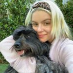 Ariel Winter Instagram - TELL YOUR DOGS WE SAID HI!!!!!!!!!!! Happy #nationaldogday from me + the furbabies😍🥰🐶 life is ruff😉 right now so...GO ADOPT YOUR FUTURE BEST FRIEND & GET TO CUDDLING 😍🥰 #adopt #adoptdontshop #dogsofinstagram #dogs #love #furbaby #puppylove