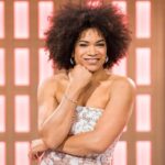 Arisa Cox Instagram - Glittering and glowing it up for #BBCAN11 Thank for this unusually soft rose gold look ✨ @lisawilliamsstyle @outheretoronto @suzannemckaybeauty @marklashjewelry @romieshakes @giuseppezanotti 📸 @joanna_bell_photographic_art