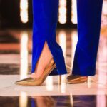 Arisa Cox Instagram - Custom Ultramarine for an Ultra Season ✨#BBCAN11 Thank you 💙 for this LEWK @lisawilliamsstyle @fari_hara @gregorygravelinemakeup @marklashjewelry @dvf @romieshakes 💙 📸 @joanna_bell_photographic_art