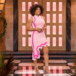 Arisa Cox Instagram – Pink is so underrated, honestly 💕 #BBCAN11
Thank you @lisawilliamsstyle & co for this scalloped confection of a look to end off a deliciously chaotic trio of shows last week 👀 
.
@bigbrotherca @lisawilliamsstyle @gregorygravelinemakeup @marklashjewelry @ph5official @renecaovilla @joanna_bell_photographic_art @unitphotog