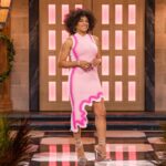 Arisa Cox Instagram - Pink is so underrated, honestly 💕 #BBCAN11 Thank you @lisawilliamsstyle & co for this scalloped confection of a look to end off a deliciously chaotic trio of shows last week 👀 . @bigbrotherca @lisawilliamsstyle @gregorygravelinemakeup @marklashjewelry @ph5official @renecaovilla @joanna_bell_photographic_art @unitphotog