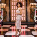 Arisa Cox Instagram - Glittering and glowing it up for #BBCAN11 Thank for this unusually soft rose gold look ✨ @lisawilliamsstyle @outheretoronto @suzannemckaybeauty @marklashjewelry @romieshakes @giuseppezanotti 📸 @joanna_bell_photographic_art