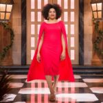 Arisa Cox Instagram – In my superhero era ❤️ #BBCAN11 Gotta close out Whodunit Week with a cape!
.
Thank you @lisawilliamsstyle @gregorygravelinemakeup @romieshakes @marklashjewelry @chiarabonilapetiterobe @louboutinworld for this luscious look ✨ @bigbrotherca @insight.productions @globaltv