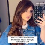 Arishfa Khan Instagram - Sound khatam ho gaya par Kdrama list nahi😅🥹 How many Korean dramas have you guys watched so far? And which one is your favourite Kdrama? Lemme know in the comments💖 😍 #kdrama #korean #koreandramalovers