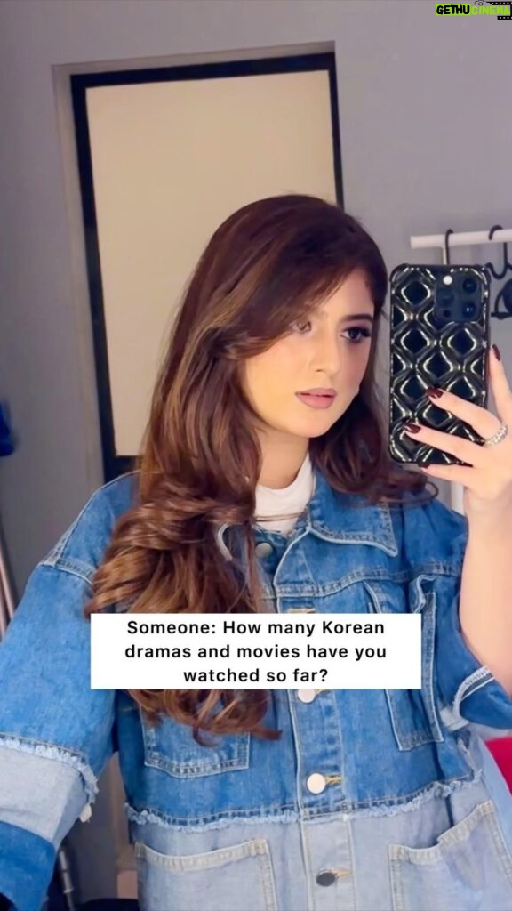 Arishfa Khan Instagram - Sound khatam ho gaya par Kdrama list nahi😅🥹 How many Korean dramas have you guys watched so far? And which one is your favourite Kdrama? Lemme know in the comments💖 😍 #kdrama #korean #koreandramalovers