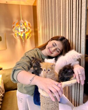 Arishfa Khan Instagram - Happy 2 months my little babies❤️🐾
You’ll are my life🫀🥺 (26.01.2024)

#kittens #catsofinstagram #2monthscomplete