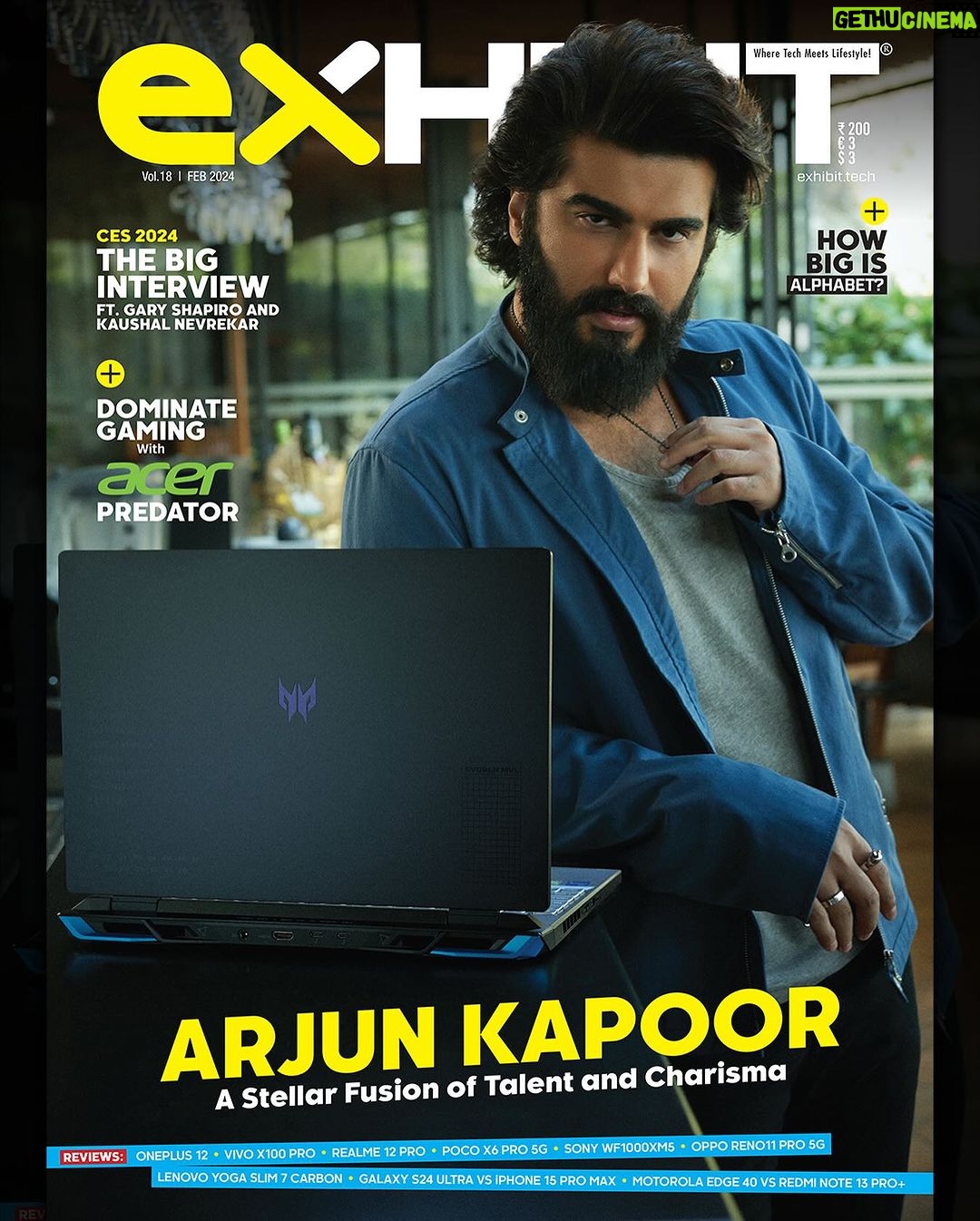 Arjun Kapoor Instagram - February 2024 just got fiercer with @arjunkapoor “exhibiting” his “Gaming “side on! #CES2024 along with all the tech that matter in your lifestyle ! Get your tech fix now from the nearest stands near you and digitally via Amazon/Magzter or through exhibit.tech Editor-in-Chief - @Ramesh_somani Photographer - @rohanshrestha Makeup - @vickybanatkar Hair - @aalimhakim @bashir.hair Stylist - @harmann_kaur_2.0 Assistant stylist - @anokha_ann Featured Gadget: @Acerindia Predator Location : @radissonresortandspalonavala Jacket @diesel T- shirt @amiri Pants @diesel #ExhibitMagazine #ArjunKapoor #cover #febcover Radisson Resort & Spa Lonavala