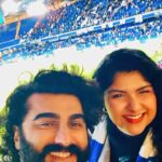 Arjun Kapoor Instagram - Favorite Sport. Favorite Team. Favorite Person 💙🙌🏻⚽