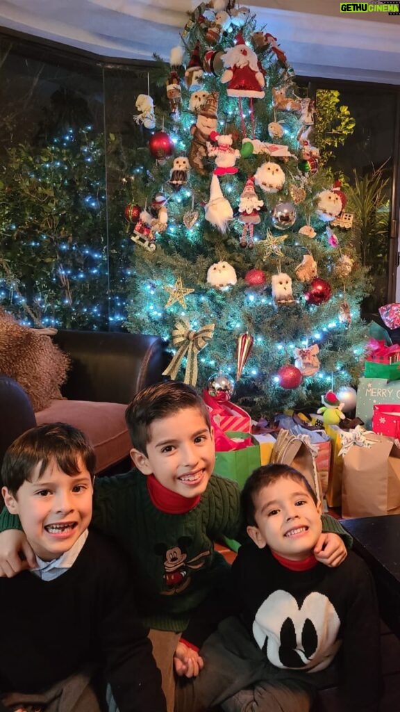 Arleth Terán Instagram - Navidad 2023 #familia #hijos #sobrinos #duendes