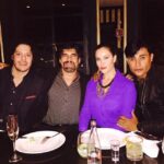 Arleth Terán Instagram - Con mi queridos @garzalfonso @albertoestrella.actor @eaeldivo #tbt me la acabo de encontrar. Los quiero mucho. #vivehoy #vivefelíz Mexico City, Mexico