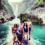 Arleth Terán Instagram - Cascadas de Tamul a solo 45 min de CD. VALLES @andypanda___ un paraíso. #gracias #huastecapotosina @haciendadelosmarcos @turismovalles @ivanfloresfoto Juventud Huasteca