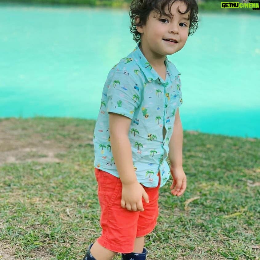Arleth Terán - 3K Likes - Los momentos más bellos de tu infancia mi niño, ver como los gozas, me hace muy feliz. @leonalexanderlaet #amordemama #donleon #leonalexanderlaet #infancia #gratitud #huastecapotosina @turismovalles @hustecasecreta