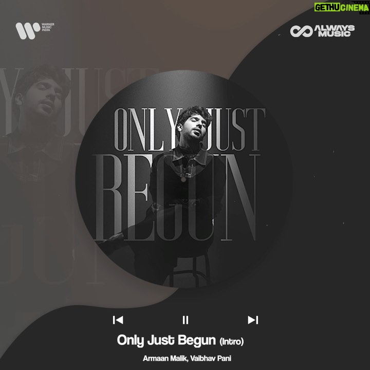 Armaan Malik Instagram - ‘Only Just Begun' is out now and i’m so excited to share these visualisers with you! Which track from the album has been on repeat for you? Let me know in the comments, and tag a friend who needs to hear this! 🎶🔥 #ArmaanMalik #OnlyJustBegun #The2ndAlbum #OJB_ArmaanMalik #ओनलीजस्टबिगन