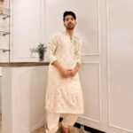 Armaan Malik Instagram - festive szn is finally upon us ✨ Armaan: wearing @payalsinghal footwear @solefactor_ styling @malvika_tater Aashna: wearing @shantibanaras