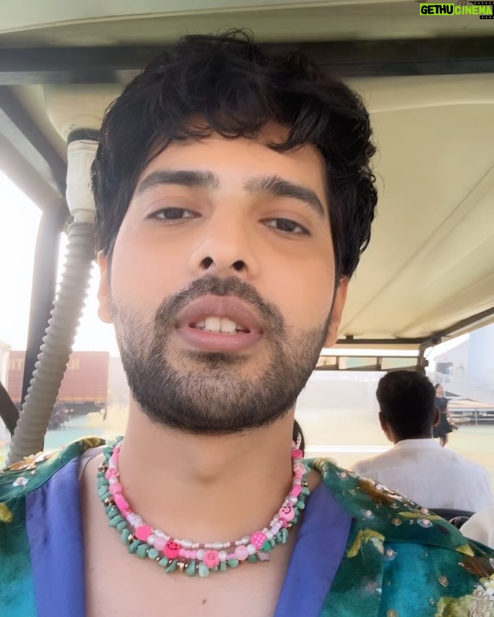 Armaan Malik Instagram - Last weekend at @lollaindia, I shared the stage with my brother @ericnam for the very first time, performing our collaboration song “Echo” after almost 3 years. Despite never having met Eric before, the bond was instant! Felt like I reconnected with my long lost brother. Amidst all the joy, the weekend also brought the loss of my pet dog Handsome. Navigating both these extremes has not been easy, but I will always be grateful for the memories made that night 🩵✨🫰🏻