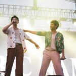 Armaan Malik Instagram - Last weekend at @lollaindia, I shared the stage with my brother @ericnam for the very first time, performing our collaboration song “Echo” after almost 3 years. Despite never having met Eric before, the bond was instant! Felt like I reconnected with my long lost brother. Amidst all the joy, the weekend also brought the loss of my pet dog Handsome. Navigating both these extremes has not been easy, but I will always be grateful for the memories made that night 🩵✨🫰🏻