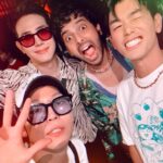 Armaan Malik Instagram - Last weekend at @lollaindia, I shared the stage with my brother @ericnam for the very first time, performing our collaboration song “Echo” after almost 3 years. Despite never having met Eric before, the bond was instant! Felt like I reconnected with my long lost brother. Amidst all the joy, the weekend also brought the loss of my pet dog Handsome. Navigating both these extremes has not been easy, but I will always be grateful for the memories made that night 🩵✨🫰🏻