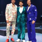 Armaan Malik Instagram - वोह तमाम बातें तेरी, याद करती रातें मेरी. समझाऊँ कैसे तुझे… तेरी सभी शर्तें मंज़ूर हैं, सारी शर्तें मंज़ूर है | 💙✨ Styled by @malvika_tater Outfit @nirmooha Shoes @aldo_shoes