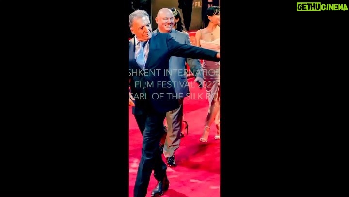 Armand Assante - 2K Likes - Assante receives Lifetime Achievement Award from Luc Besson at the Uzbekistan International Film Festival. Armand and Director Bakhodir Yuldashev ( Photo ) invited back soon for theatrical Film based on Uzbek History won both Venice Film Festival 2017 and Ischia Film Festival 2017 for the Documentary ‘The Man who Unlocked the Universe.’
This is the second Achievement Award Assante received in 2022, the First from US/Mexico BiCentennial Film Festival. Assante Hosted the Event in Tashkent, UZB for close to 3000 people in Attendance.