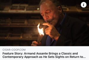 Armand Assante Instagram - Thank You For the Beautiful Write Up @cigar_coop xA