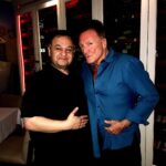 Armand Assante Instagram - Santorini' by Georgios...." Legend Chef and Creator of Miami's Taste of Greece....Georgios is no Myth. Thank You Georgios for the Launch Night of 'Mister Mayfair'. And above all for your Friendship.' Opa... xA 'Santorini' ( 1st and Ocean at the Hilton Bentley, South Beach. ) • • • • • #Greece #chef #chefsoninstagram #greece🇬🇷 #athens #grecce #greekislands #greece_travel #ionian #kerkyra #santorini #santorinigreece #oia #oiasantorini #thira #imirovigli #mykonos #zakynthos #cheflife #foodporn #chefwork #chefplateform #chefstagram Santorini by Georgios