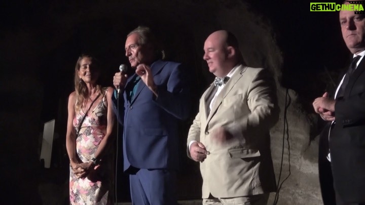 Armand Assante Instagram - Armand Assante salutes Ukrainian/ Uzbek Director Bakhodir Yuldashev at Pascal Vicedomini’s Ischia Film Festival in Italy, 2017. The Documentary Film Produced by Lola Karimova 'Ulugh Beg, The Man Who Unlocked the Universe’ won both Best Documentary Film and Best Actor at the Ischia and as well at the Venice Film Festival in that year. Assante met Yuldashev many years before and the two have collaborated since. • • • • • @bakhodiryuldashev #charactoractor #director #movie @lolahenriot #moviebuff #oldmovies #sadullaximatov #oncamera #onset #playwright @alikhanofficial #onemillionaudition #shootfilm #bakhodiryuldashev #russia #russiafilm @ismailov_pro @lola_tillyaeva #ulughbeg @isabellayuldasheva