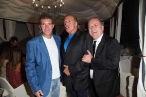 Armand Assante Instagram - A most happy surprise reunion orchestrated by Pascal Vicedomini for Mambo King's Antonio Banderas and Armand Assante in Italy last night at the Ischia Global Film and Music Fest seeing Awards for both. Assante will tonight as well receive a Lifetime Achievement Award.