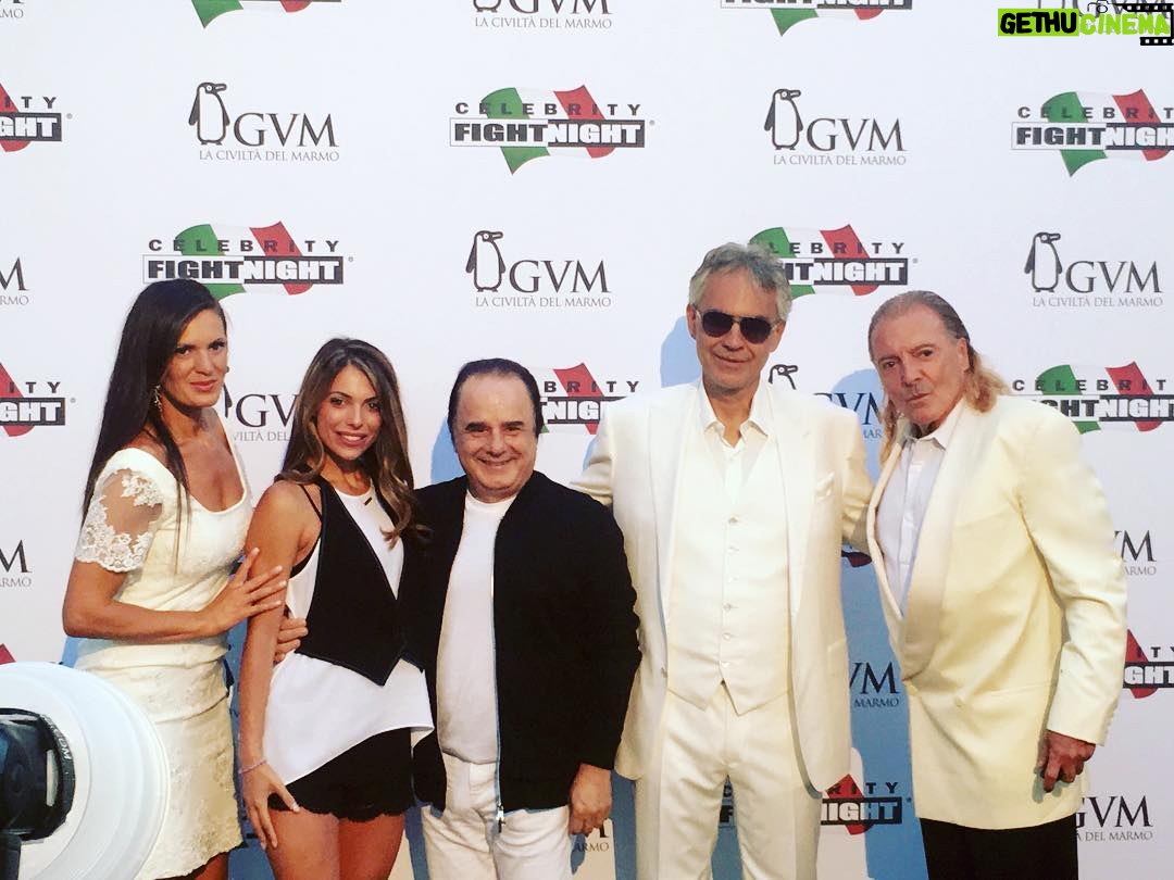 Armand Assante - 332 Likes - #andreabocellifoundation Celebrity Fight Night(2016)
From Left to Right - Veronica Bocelli, Angela Fanelli, Julius R. Nasso, @andreabocelliofficial, @armandassanteofficial