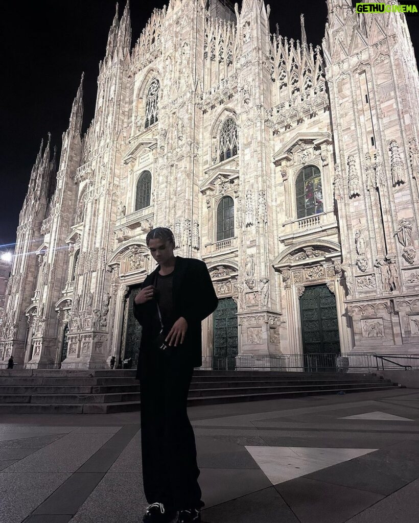 Armani Jackson Instagram - don’t blink Milan, Italy