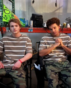 Armani Jackson Instagram - with season one of wolf pack coming to a close. here’s some pictures from the screening of episode 8 and bts from filming the finale. thanks for watching <3