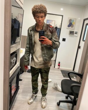 Armani Jackson Instagram - episode one of Wolf Pack ‘From a Spark to a Flame’ on @paramountplus is out now !!
. 
this show means a lot to me, we’re all like family now. the countless overnights and hard work put in by everyone rain or shine to make this show happen was all worth it. get ready for a crazy season that will surprise you in every way possible. swipe for some stuff from filming the first chapter <3