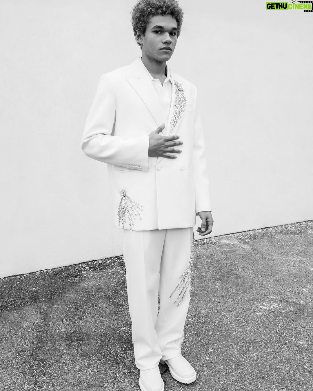 Armani Jackson Instagram - huge thanks to @vman for the feature and for making me sound sophisticated 🧙♂️ Photography: @enfoque_lumiere Fashion: @luca_falcioni_ (@OpusBeauty) Grooming: @groomedbymichelleharvey (@opusbeauty ) using Charlotte Tilbury and Prose Editors: @daniacurvy / @thekevinponce Text: @henry_chandonnet Hair: @shaiamiel