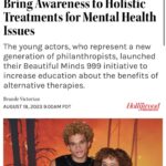 Armani Jackson Instagram – thank you @hollywoodreporter !! so so so grateful to launch this nonprofit and continue to educate the youth on mental health alternatives 🫶
