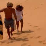 Armani Jackson Instagram - went sand duning today ! swipe to the end to see me eat a little shit 🏜️ Coral Pink Sand Dunes St Park-W Ent