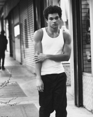 Armani Jackson Instagram - me being a human person or something like that