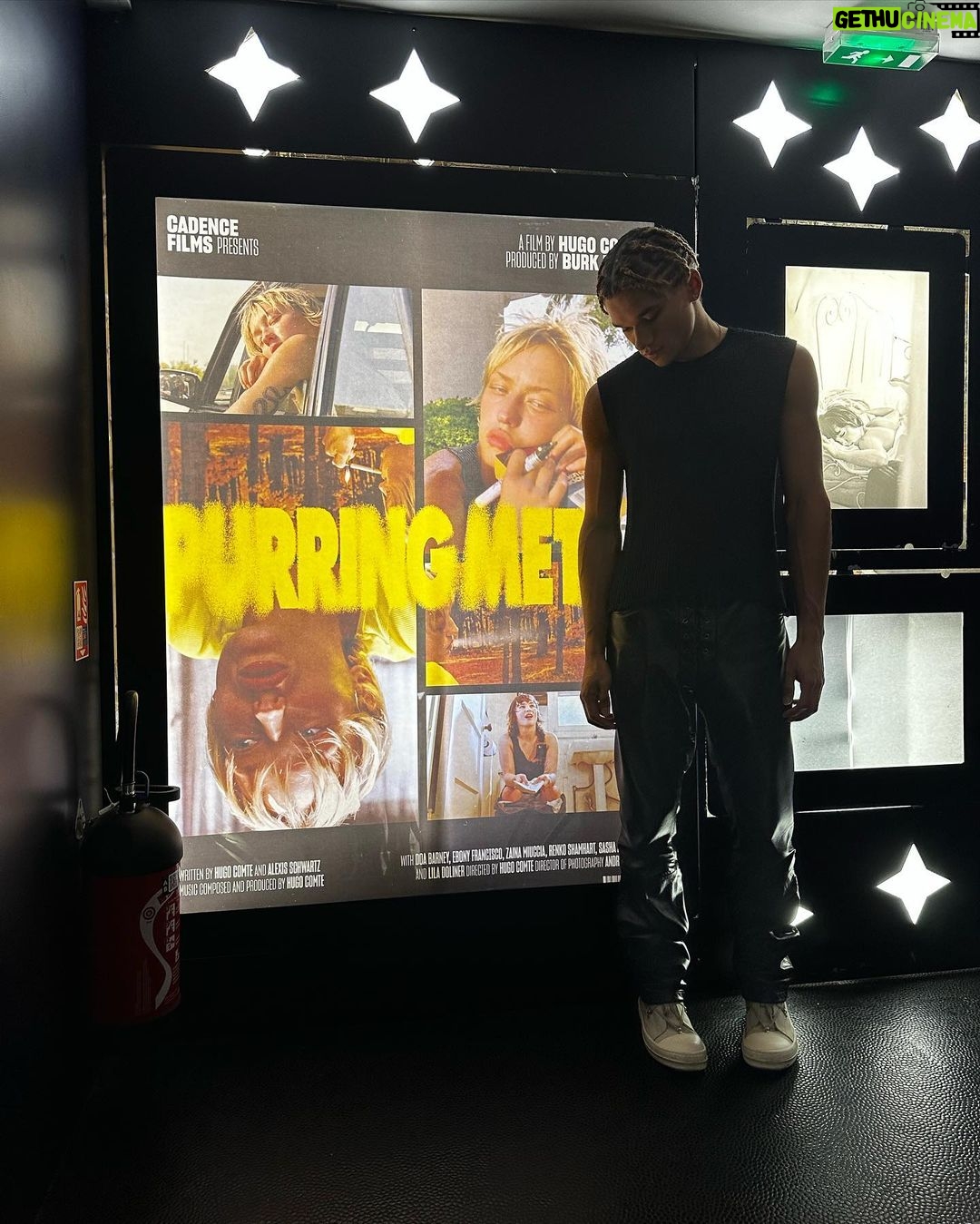 Armani Jackson Instagram - purring metal premiere in paris <3 thank you @hugocomte your work is brilliant Silencio des Prés