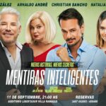 Arnaldo André Instagram - Este sábado 11 de septiembre, 21 hs, vamos a estar con la divertida comedia @mentirasinteligentes en #villaramallo Auditorio Libertador. Los esperamos🙌
