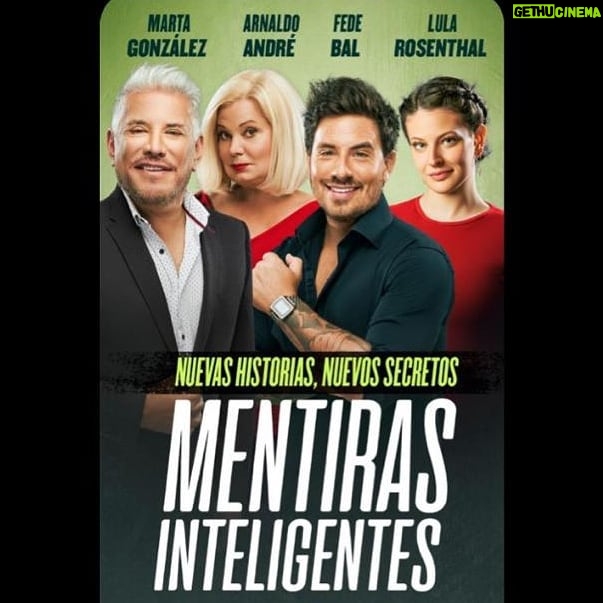 Arnaldo André Instagram - Mañana 14 de enero regresa la divertida Comedia @mentirasinteligentes en el @teatrololamembrives Con un gran elenco @martagonzalezactriz @arnaldoandreoficial @balfederico y @lularosenthal Direcccion : @valeria_ambrosio_ Producción: @raimundoalbert ChR PR